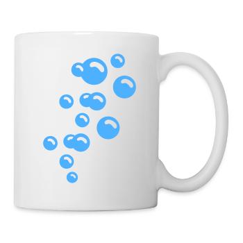 Bubbles / Blasen (1c) - Mug - white - Right