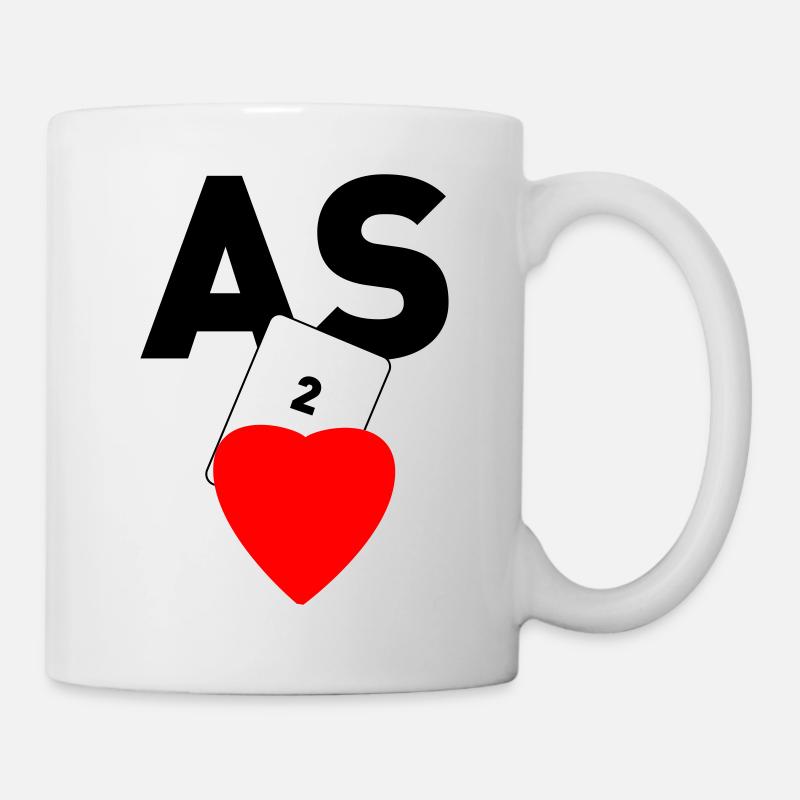 As de Coeur - Mug blanc - blanc