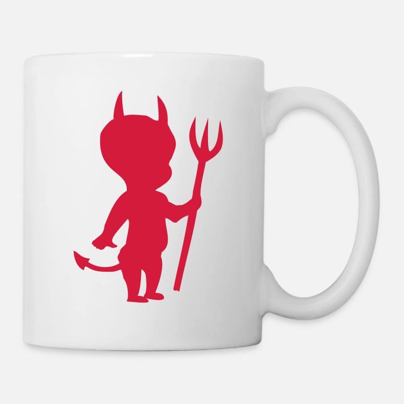 teufel_02 - Mug blanc - blanc