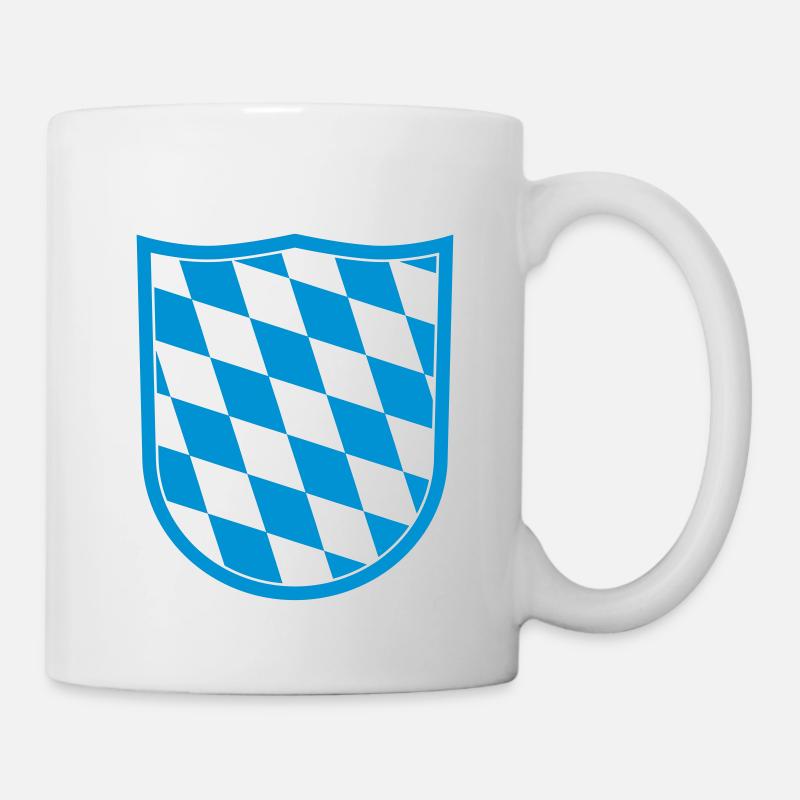 Bayern, Wappen - Tasse - Weiß