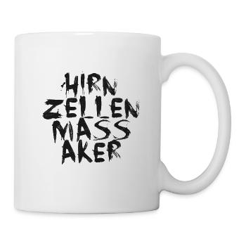 Hirnzellenmassker - Tasse - Weiß - Rechts