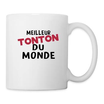 meilleur tonton dU MONDE - Mug blanc - blanc - Droite