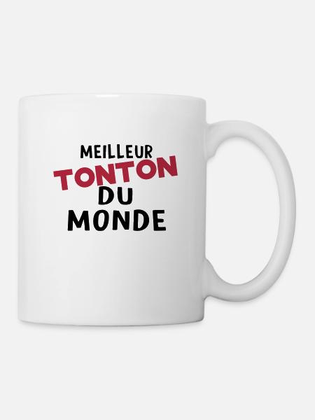 meilleur tonton dU MONDE - Mug blanc - blanc