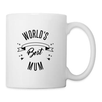 WORLD'S BEST MUM - Tasse - Weiß - Rechts
