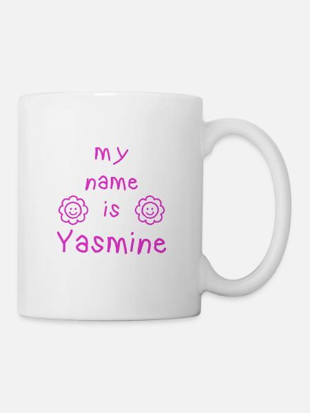 YASMINE MY NAME IS - Mug blanc - blanc