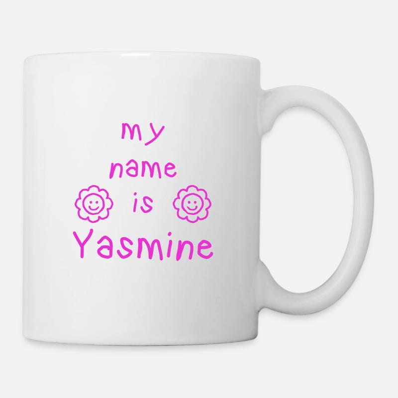 YASMINE MY NAME IS - Mug - white
