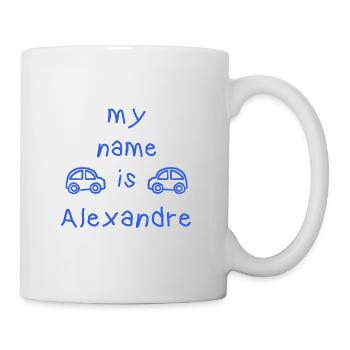 ALEXANDRE MY NAME IS - Mug - white - Right