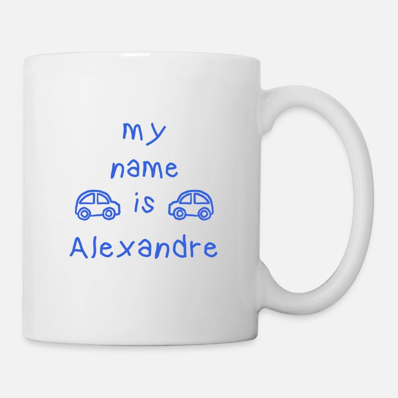 ALEXANDRE MY NAME IS - Mug - white