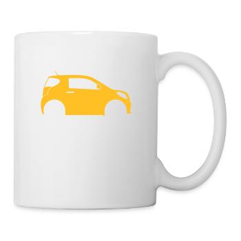 Small Compact Car - Mug - white - Right