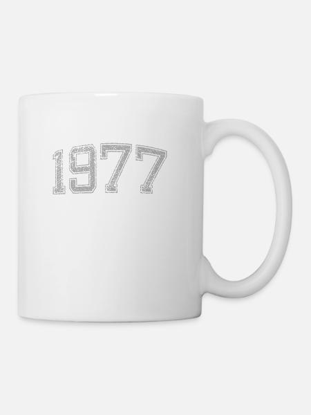 1977 années - Mug blanc - blanc