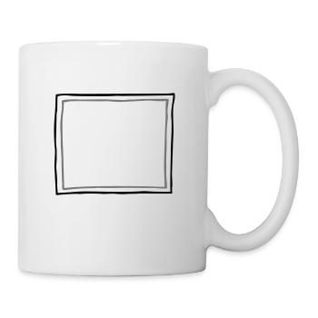 Cadre pour votre sort - Mug blanc - blanc - Droite