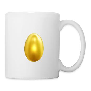 Golden Gold Golden Egg Egg - Mug - white - Right