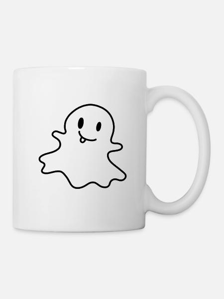 Gespenst - Tasse - Weiß
