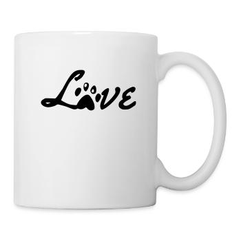 Love Paw - Love - Mug - white - Right
