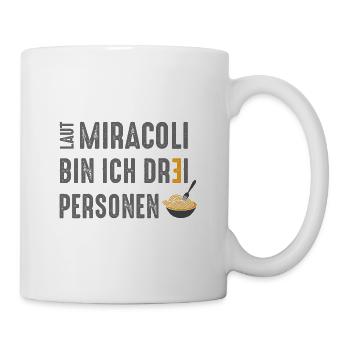Laut Miracoli... - Tasse - Weiß - Rechts