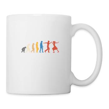 Lindy Hop Retro Design - Tasse - Weiß - Rechts