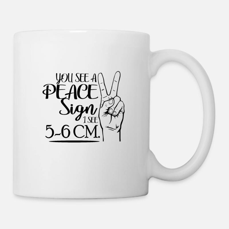 Hebammen Spruch - Tasse - Weiß