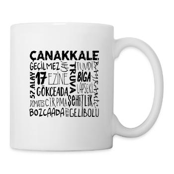 Canakkale 17 Turquie - Mug blanc - blanc - Droite