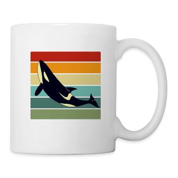 Orca - Mug blanc - blanc - Droite