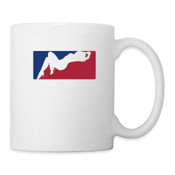 Pin-Up MLB - Tasse - Weiß - Rechts