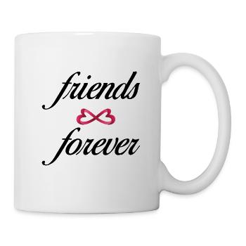 Friends forever - Mug blanc - blanc - Droite