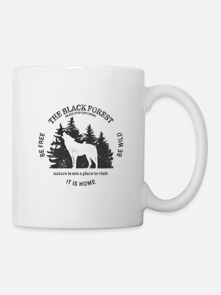 Nature is not a place to visit, it is home - Mug blanc - blanc