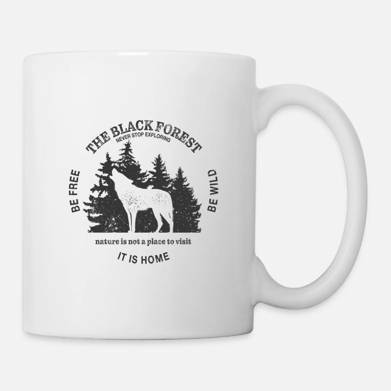 Nature is not a place to visit, it is home - Mug blanc - blanc