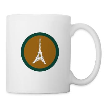 Latte Tour by fedor zkandal - Tasse - Weiß - Rechts
