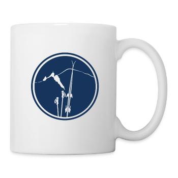 Chamonix Aiguille du Midi Mont blanc leewarddesign - Tasse - Weiß - Rechts