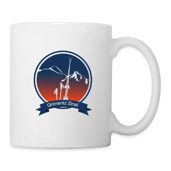 Grimentz Zinal Alpes Suisse leewarddesign - Tasse - Weiß - Rechts