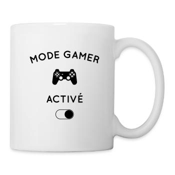 Humour - Mode gamer activé - Mug blanc - blanc - Droite