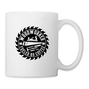 Tischler - Tasse - Weiß - Rechts