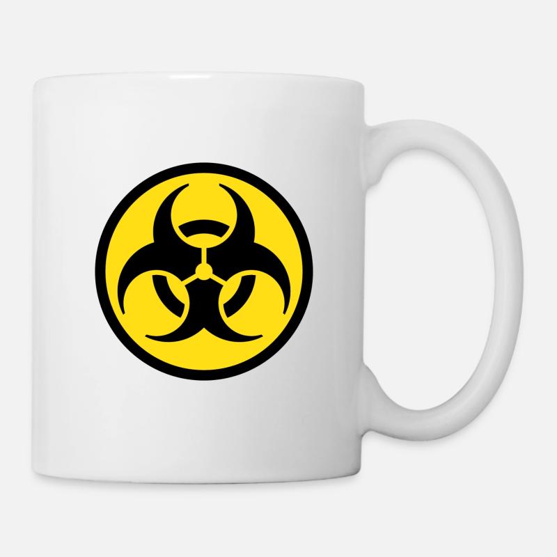 Biohazard Sign - Tasse - Weiß