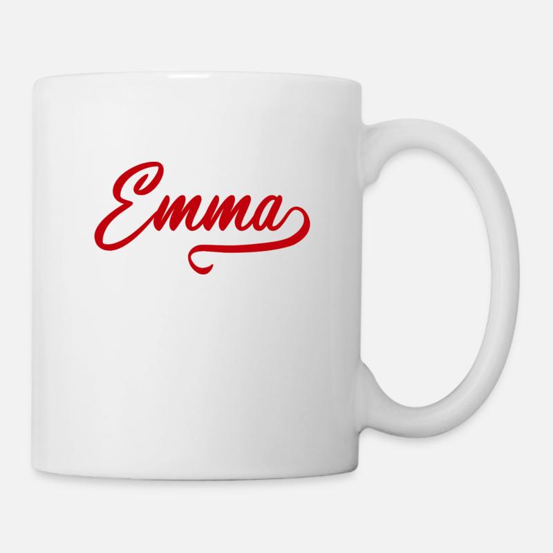 Emma - Vorname - Tasse - Weiß