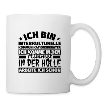 Interkulturelle Kommunikationsberater Geschenk lus - Tasse - Weiß - Rechts
