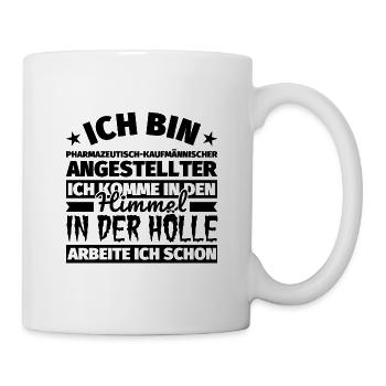 Pharmazeutisch-kaufmännischer Angestellter Geschen - Tasse - Weiß - Rechts