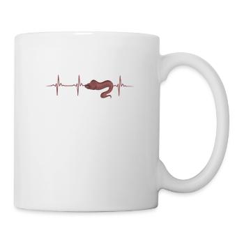Battement de cœur de murène - Mug blanc - blanc - Droite