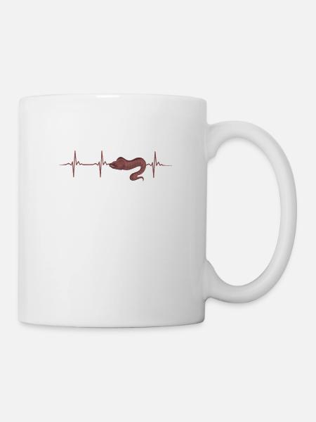 Moray eel heartbeat - Mug - white