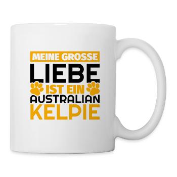 Australian Kelpie Geschenke lustig - Tasse - Weiß - Rechts