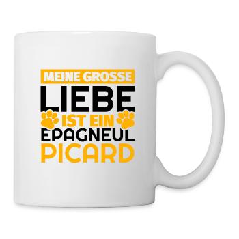 Epagneul Picard Geschenke lustig - Tasse - Weiß - Rechts