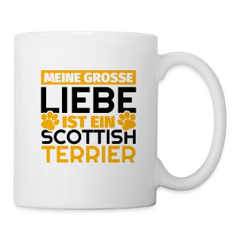 Scottish Terrier Geschenke lustig - Tasse - Weiß - Rechts