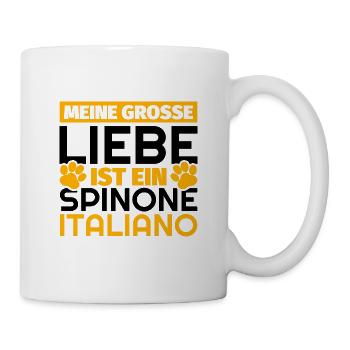 Spinone Italiano Geschenke lustig - Tasse - Weiß - Rechts