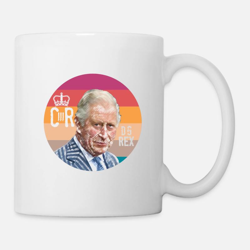 Charles III Rex - Mug blanc - blanc