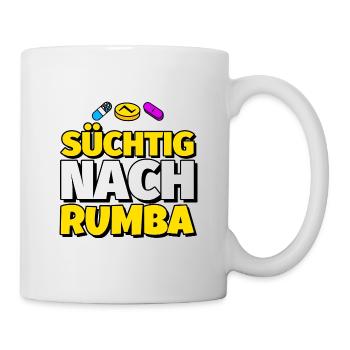 Rumba Tanz lustig Geschenk - Tasse - Weiß - Rechts