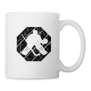 Eishockey im retro oder vintage Style für Kinder - Mug - white - Right