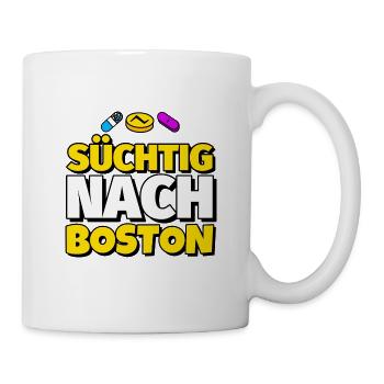 Boston Tanz lustig Geschenk - Tasse - Weiß - Rechts