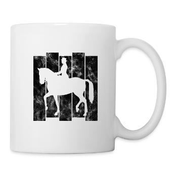 Dressage Dressage Rider Riding Horse - Mug - white - Right