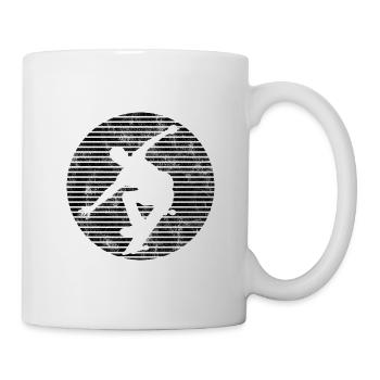 Skateboarder Skateboard Skater Skate Skateing - Mug - white - Right