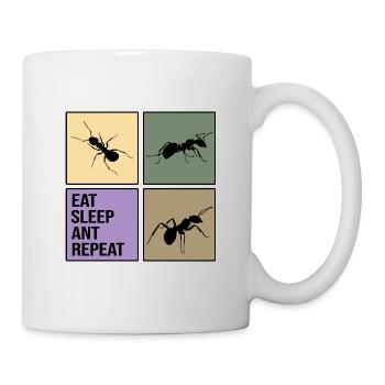 Ant colony of ants ant state - Mug - white - Right