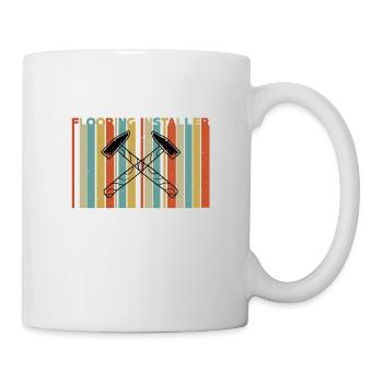 Bodenleger - Tasse - Weiß - Rechts